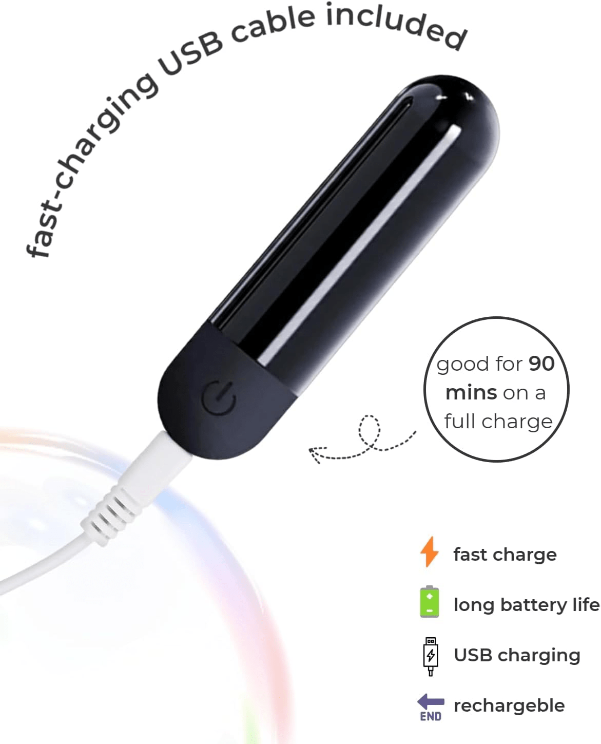 VibeEase Mini Bullet Vibrator for Clit & Nipple Stimulation - Vixen | Nova Network