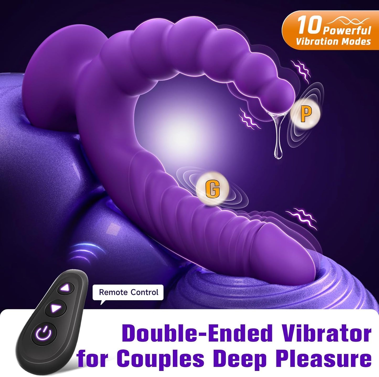 VibeFlex Double - Ended Vibrating Dildo - Vixen | Nova Network