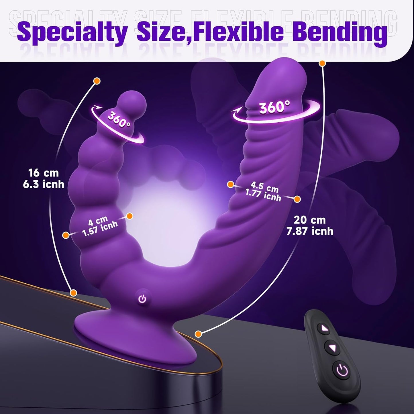 VibeFlex Double - Ended Vibrating Dildo - Vixen | Nova Network