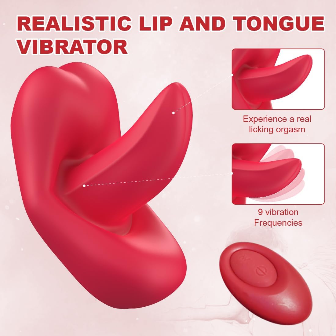 VibeLick Wearable Tongue Vibrator - Vixen | Nova Network