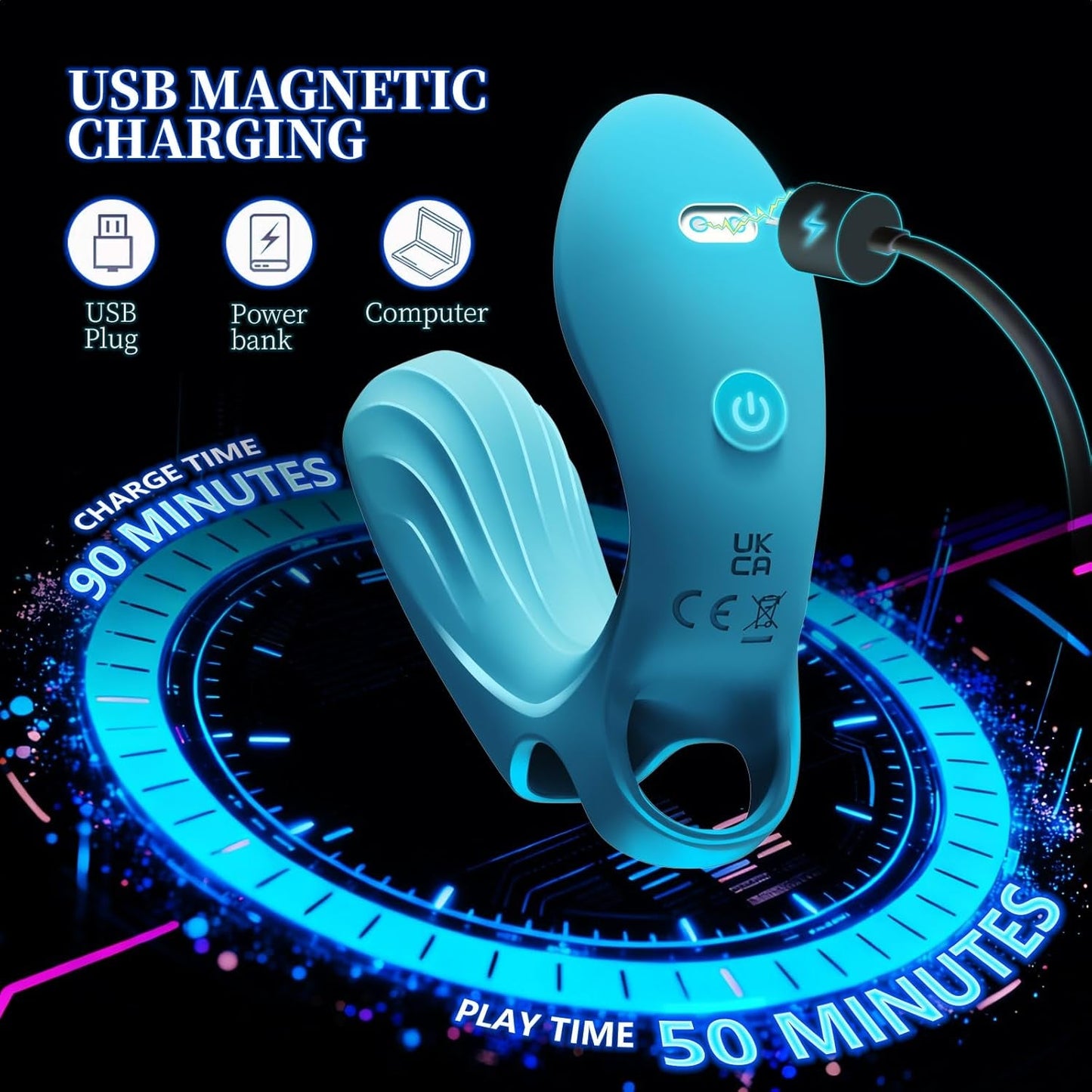 VibeLoop Dual Motor Finger Vibrator - Vixen | Nova Network