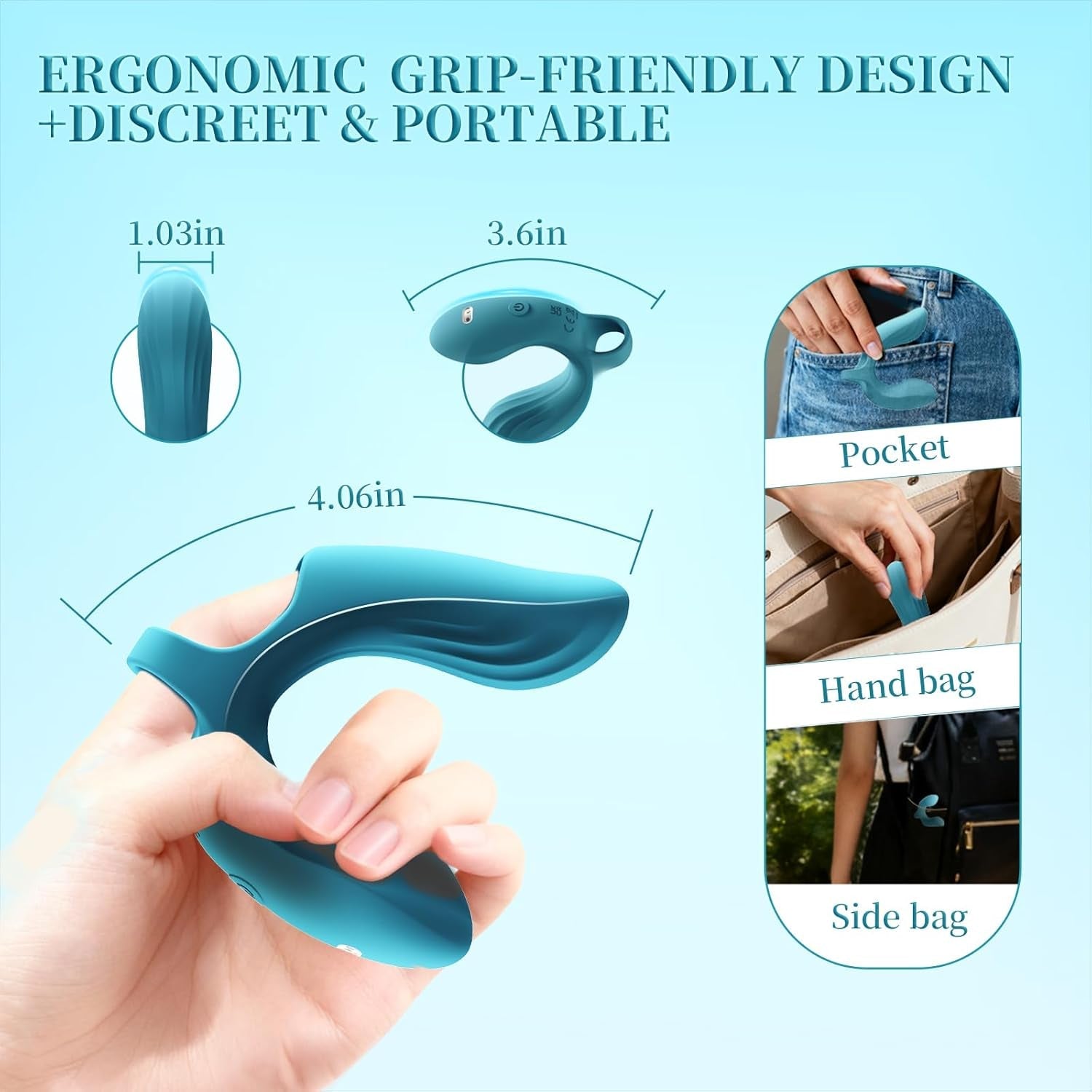 VibeLoop Dual Motor Finger Vibrator - Vixen | Nova Network