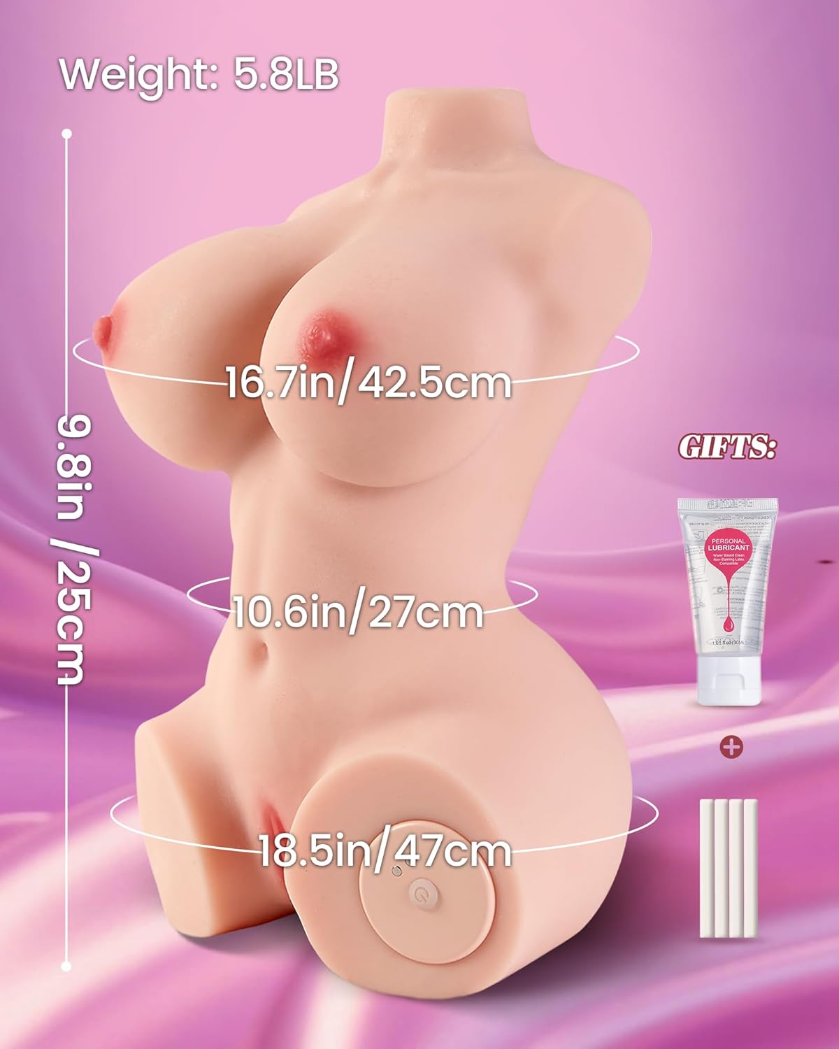 VibeMuse Dual - Motor Vibrating Sex Doll - Vixen | Nova Network