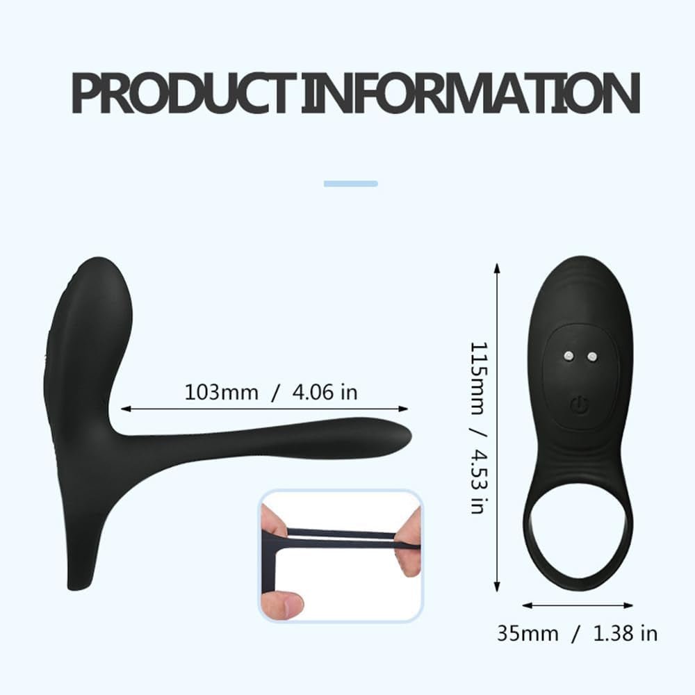 VibeRing Vibrating Couples Cock Ring with Remote - Vixen | Nova Network