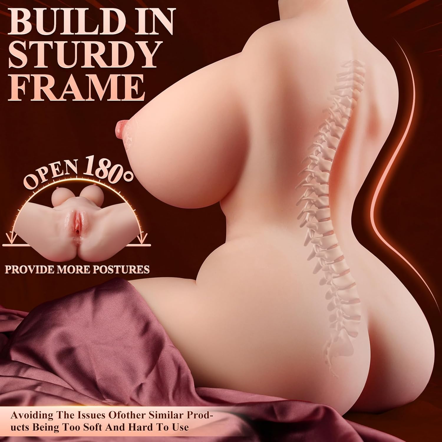 VibeSculpt Vibrating & Sucking 20lbs Sex Doll - Vixen | Nova Network