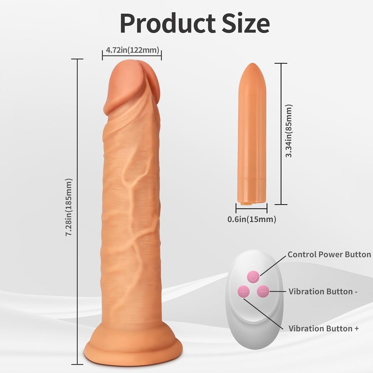 VibeSet Dildo Harness with Bullet Vibrator - Vixen | Nova Network