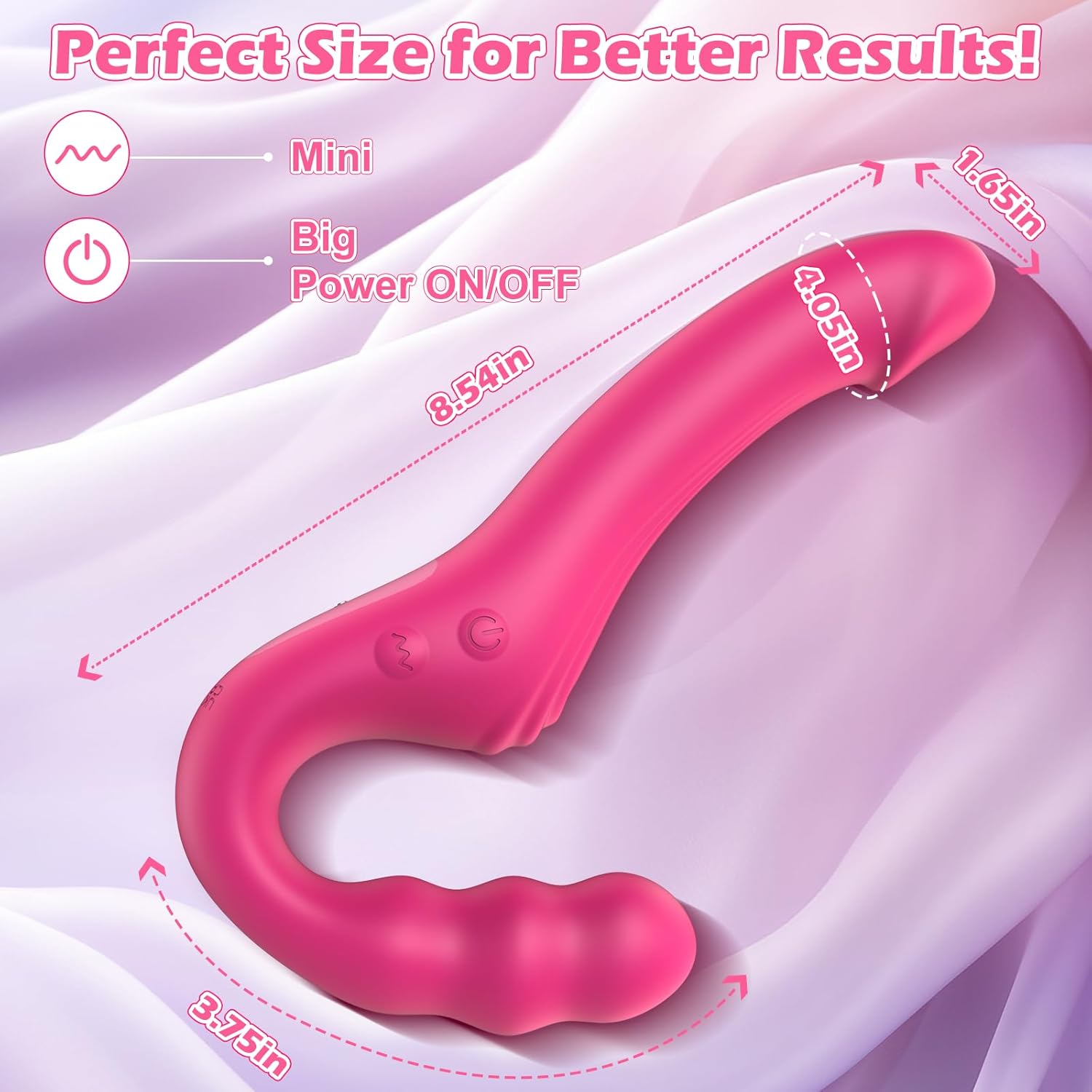 VibeSync Strapless Strap - On Vibrator - Vixen | Nova Network