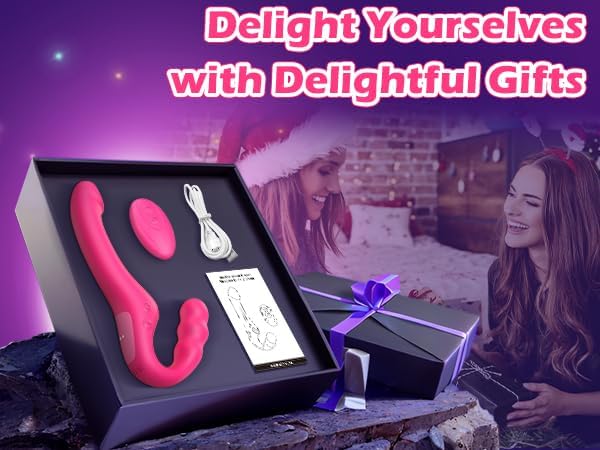 VibeSync Strapless Strap - On Vibrator - Vixen | Nova Network