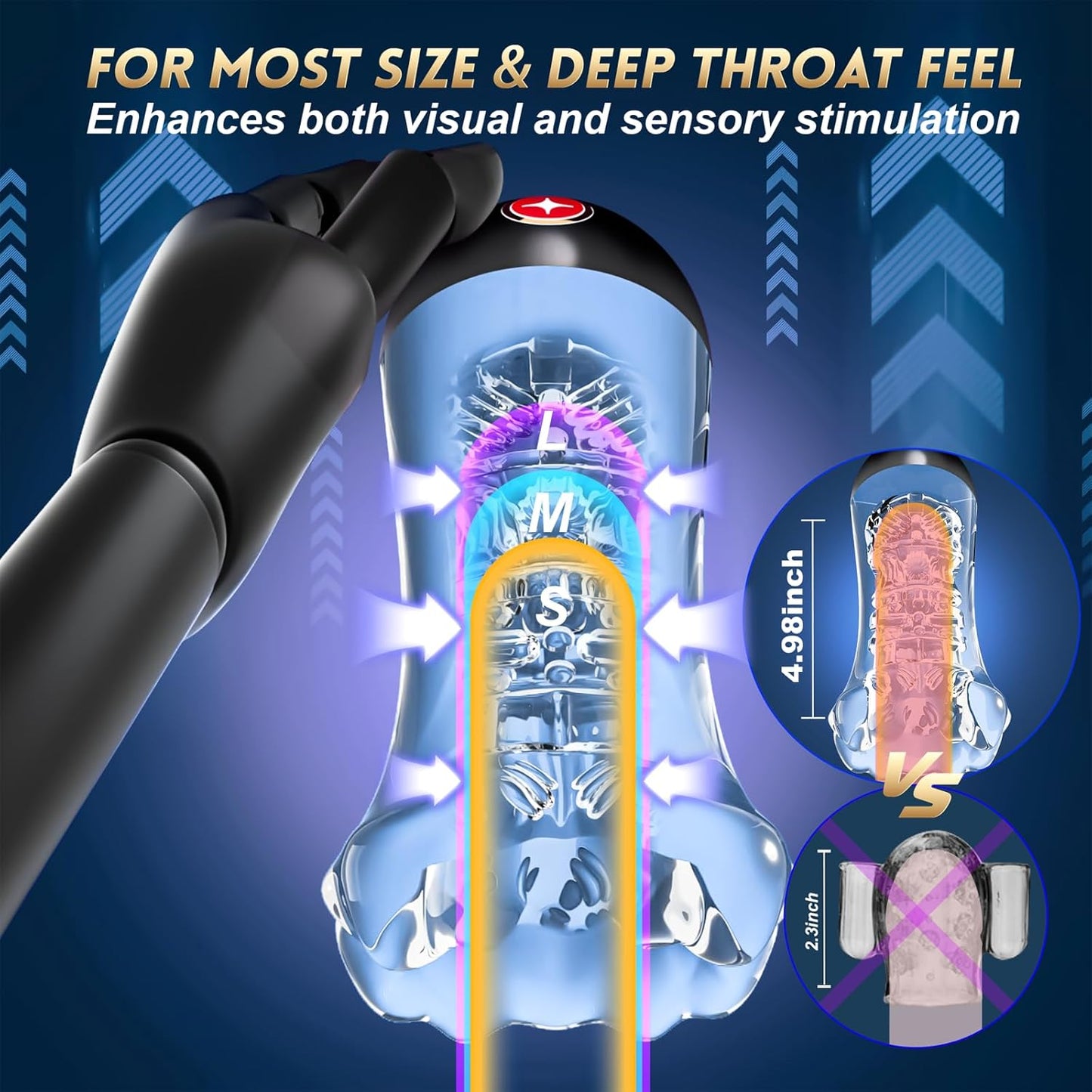 VibeView Transparent App - Controlled Penis Vibrator - Vixen | Nova Network