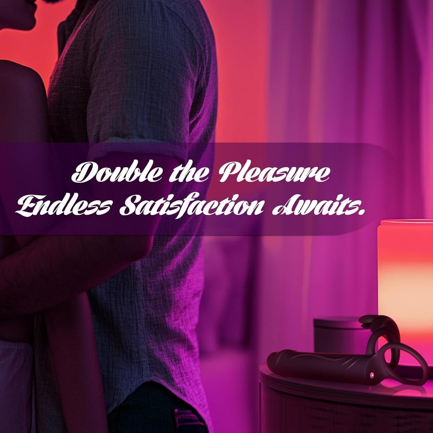 Vibrating Anal Butt Plug with Cock Ring Rabbit Clitoral Stimulator, Strap on Double Anal Dildo,Anal Couples Male Adult Sex Toys for Men Women, Small Penis Ring Vibrator Prostate Massager Sex Toy - Vixen | Nova Network