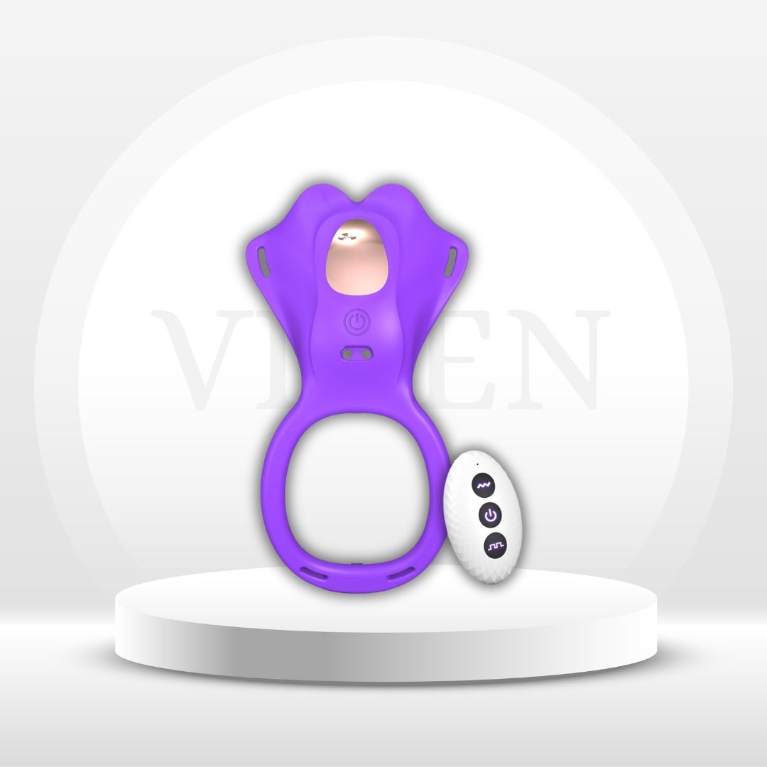 VioletClutch Couples Panty & Cock Ring Vibrator - Vixen | Nova Network