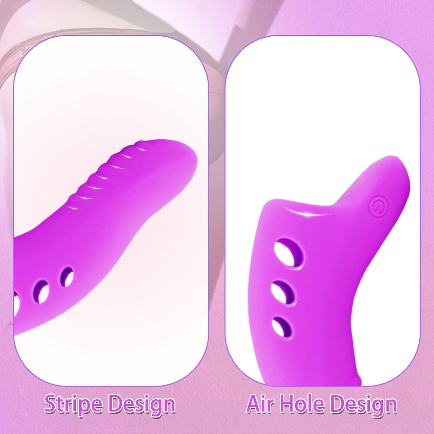 VioletFlick Mini Couples Finger Vibrator - Vixen | Nova Network