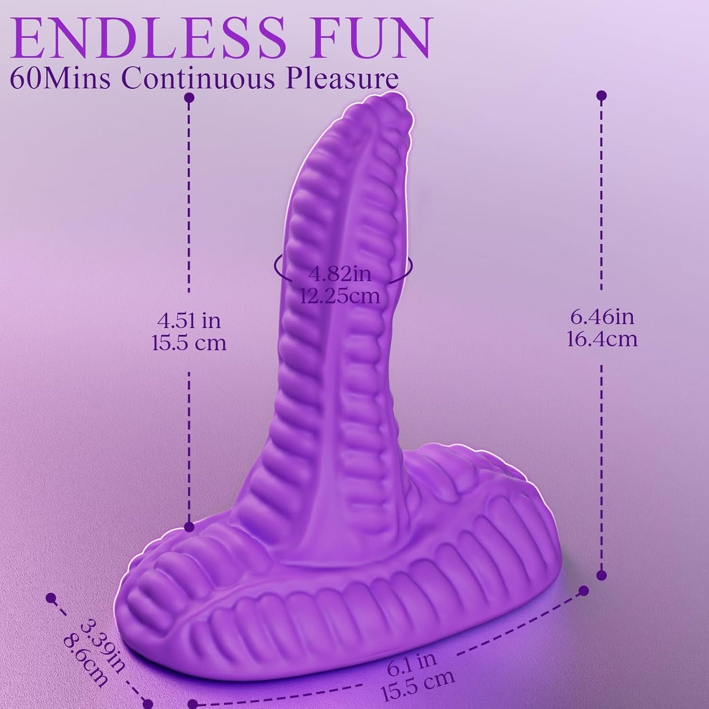 VioletGrind Powerful Riding Dildo Vibrator - Vixen | Nova Network