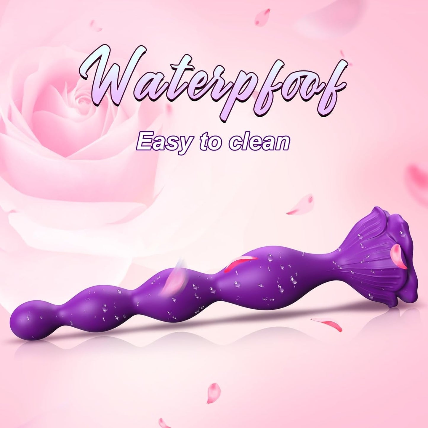 VioletKiss Rose Anal Beads Vibrator with 9 Modes - Vixen | Nova Network