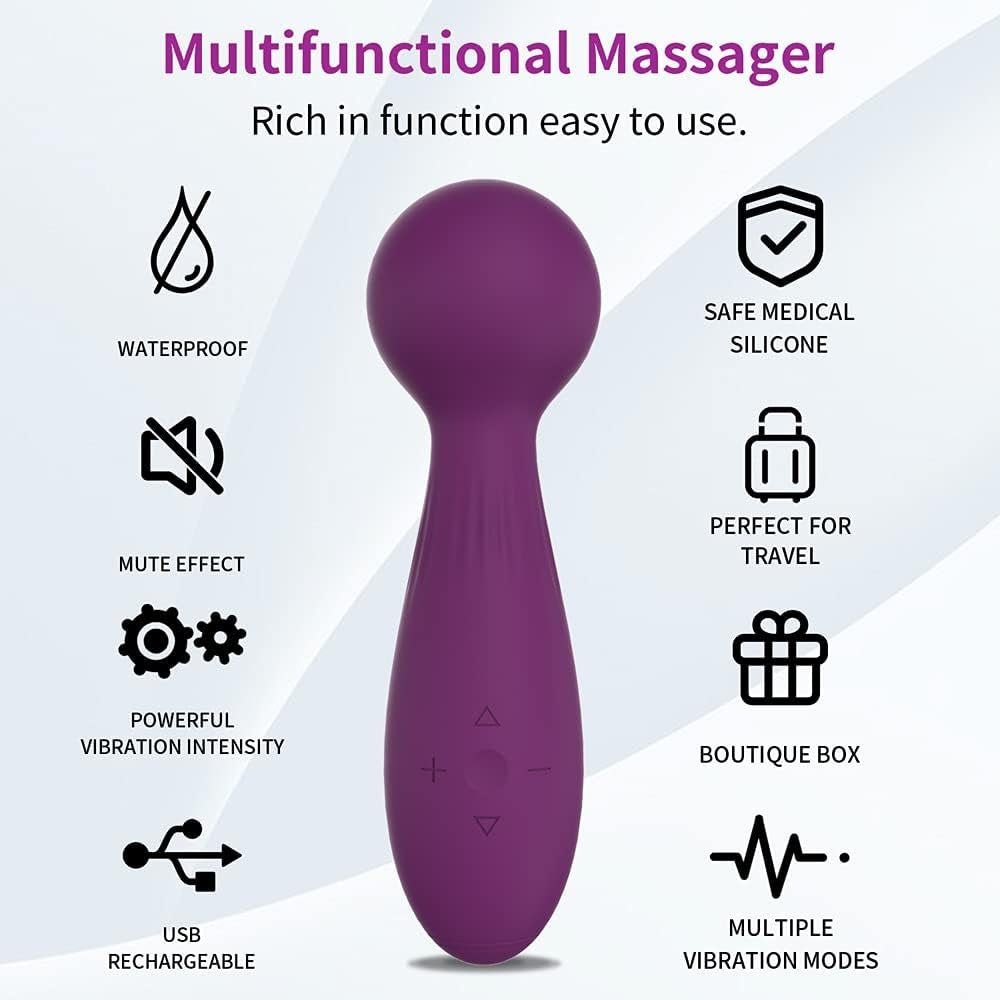 VioletRush Clit Stimulation Wand Vibrator - Vixen | Nova Network