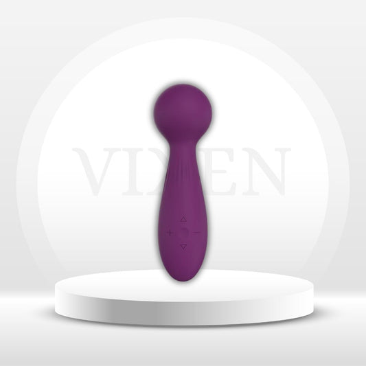 VioletRush Clit Stimulation Wand Vibrator - Vixen | Nova Network