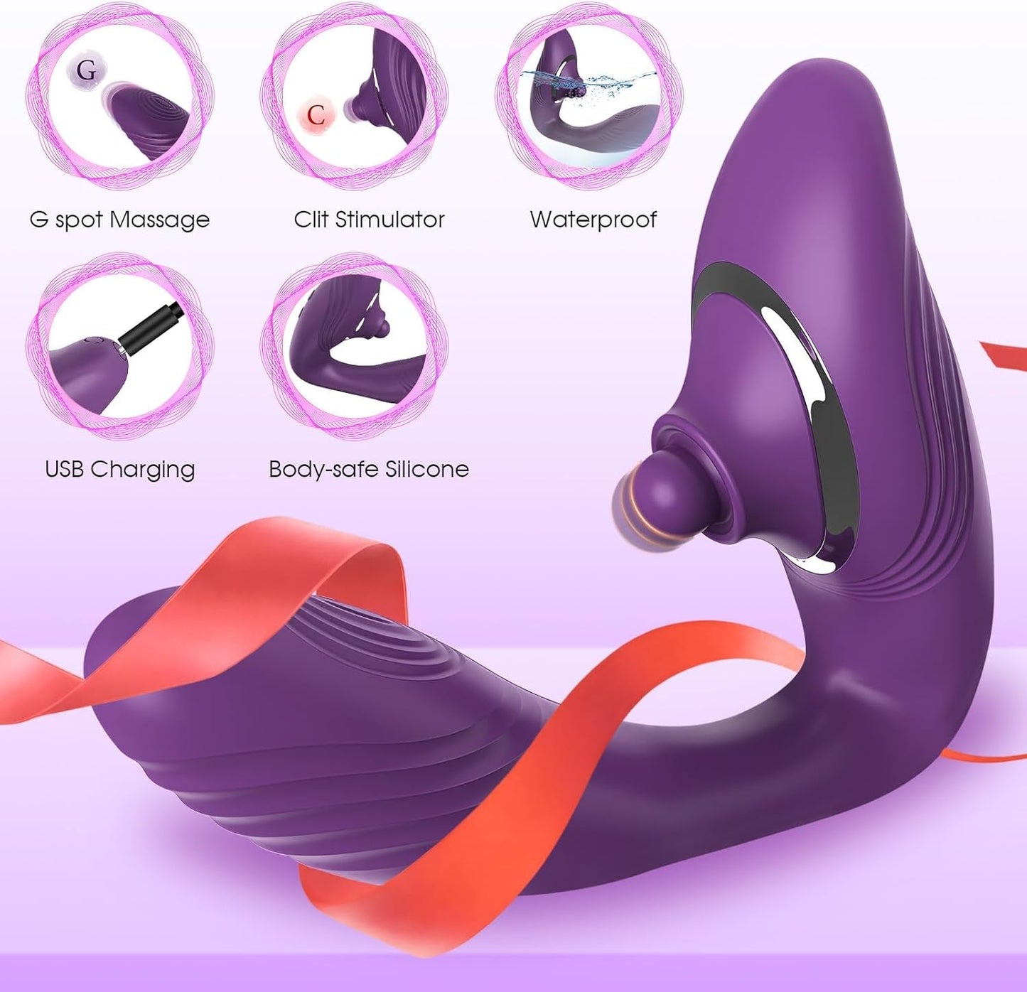VioletTap Wearable Tapping G - Spot Vibrator - Vixen | Nova Network