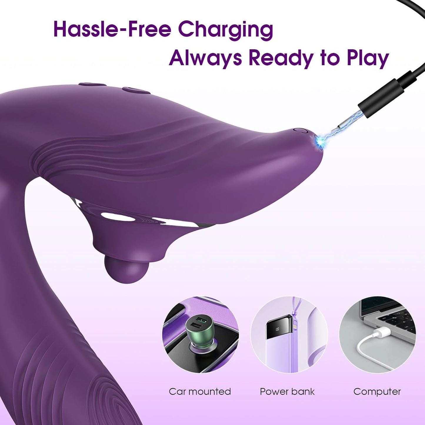 VioletTap Wearable Tapping G - Spot Vibrator - Vixen | Nova Network