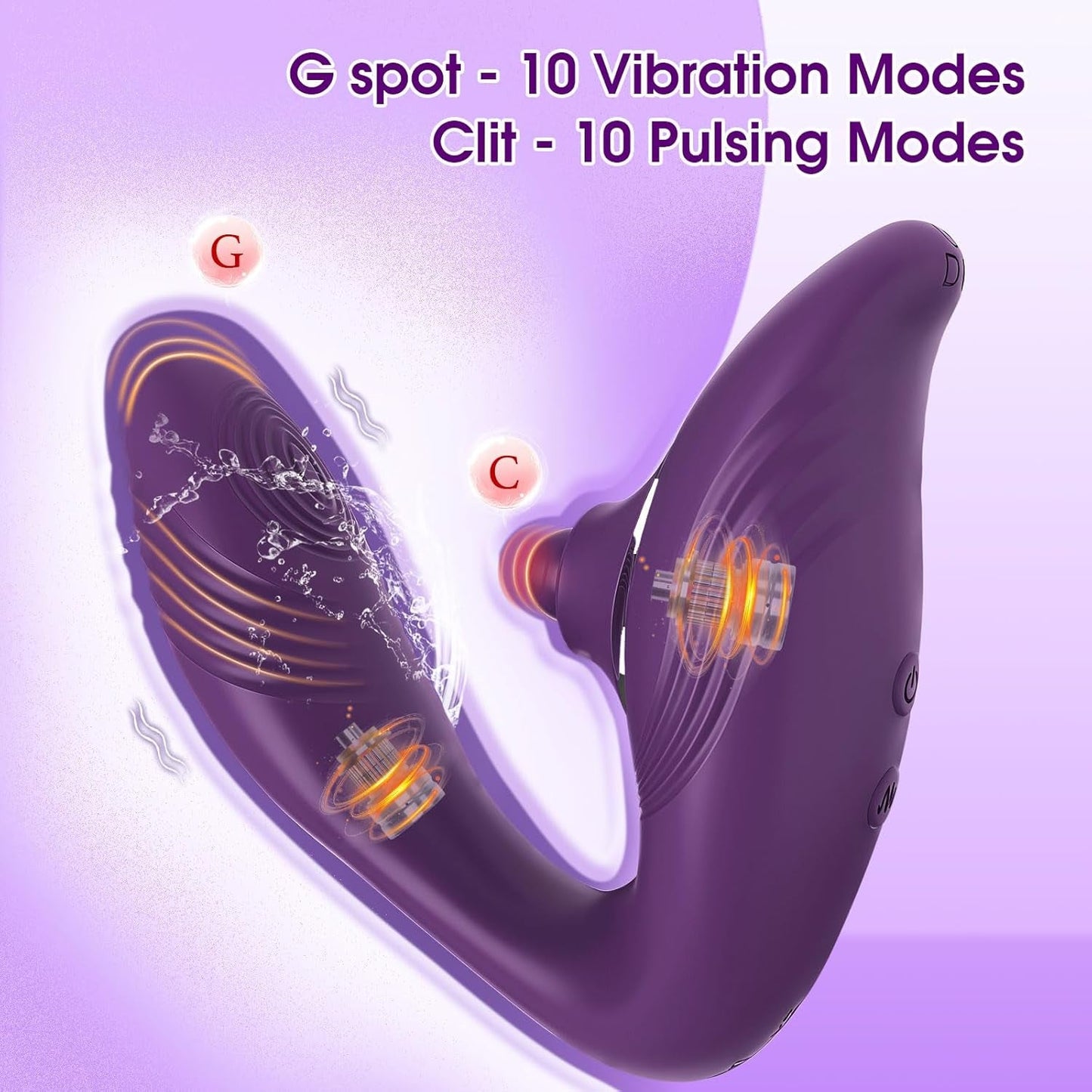 VioletTap Wearable Tapping G - Spot Vibrator - Vixen | Nova Network