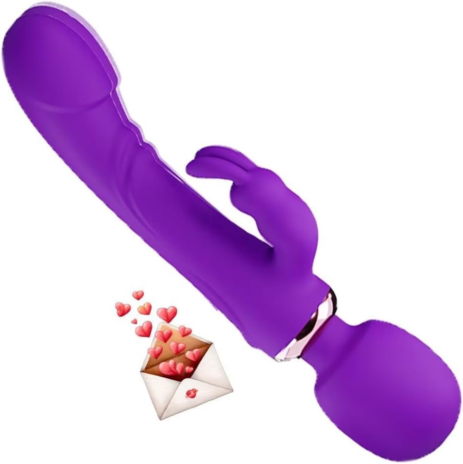 VioletTriad Triple Stimulation Rabbit Dildo Wand - Vixen | Nova Network