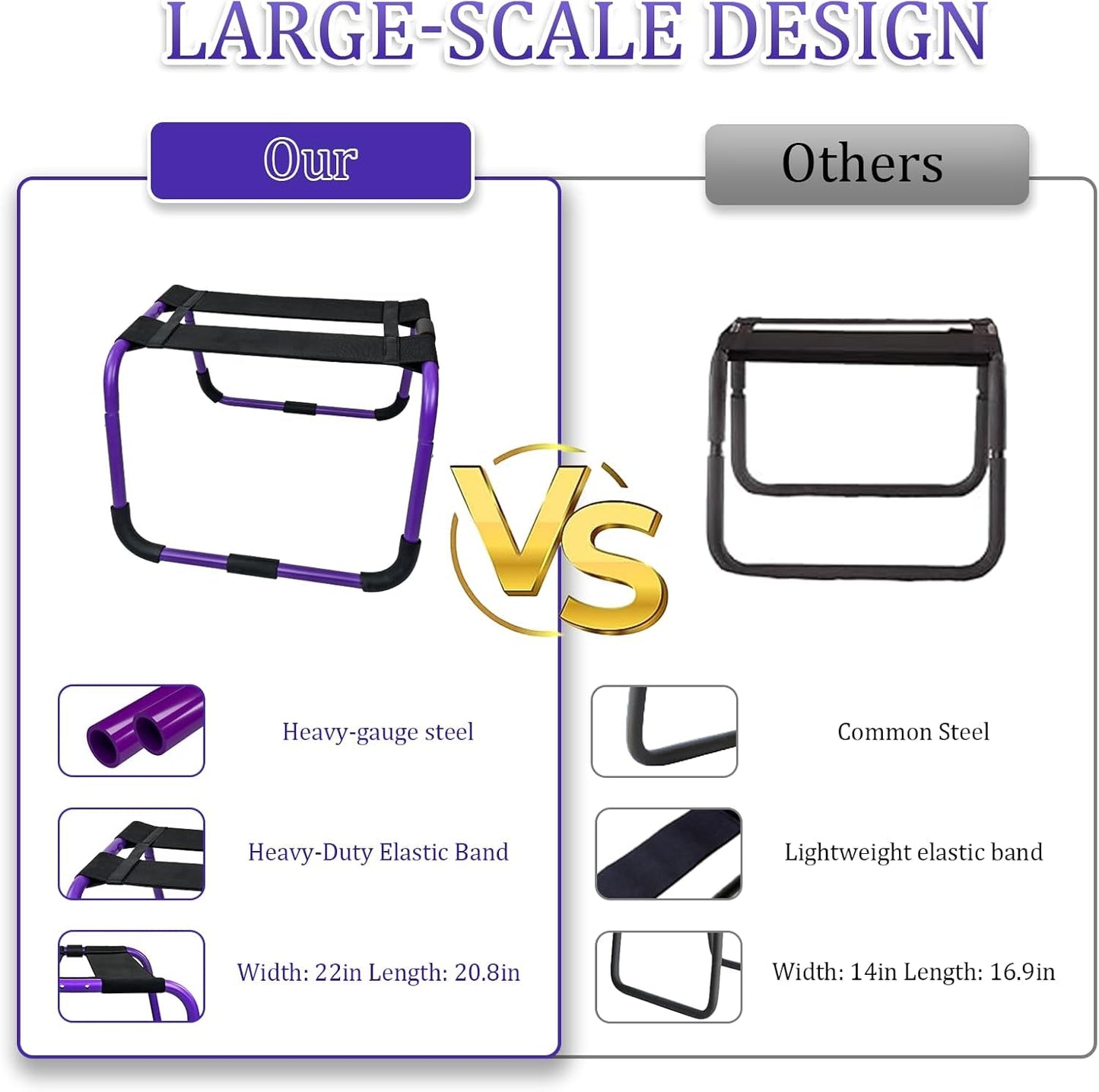 VioletWave Oversized Intimacy Chair with Bounce Support - Vixen | Nova Network