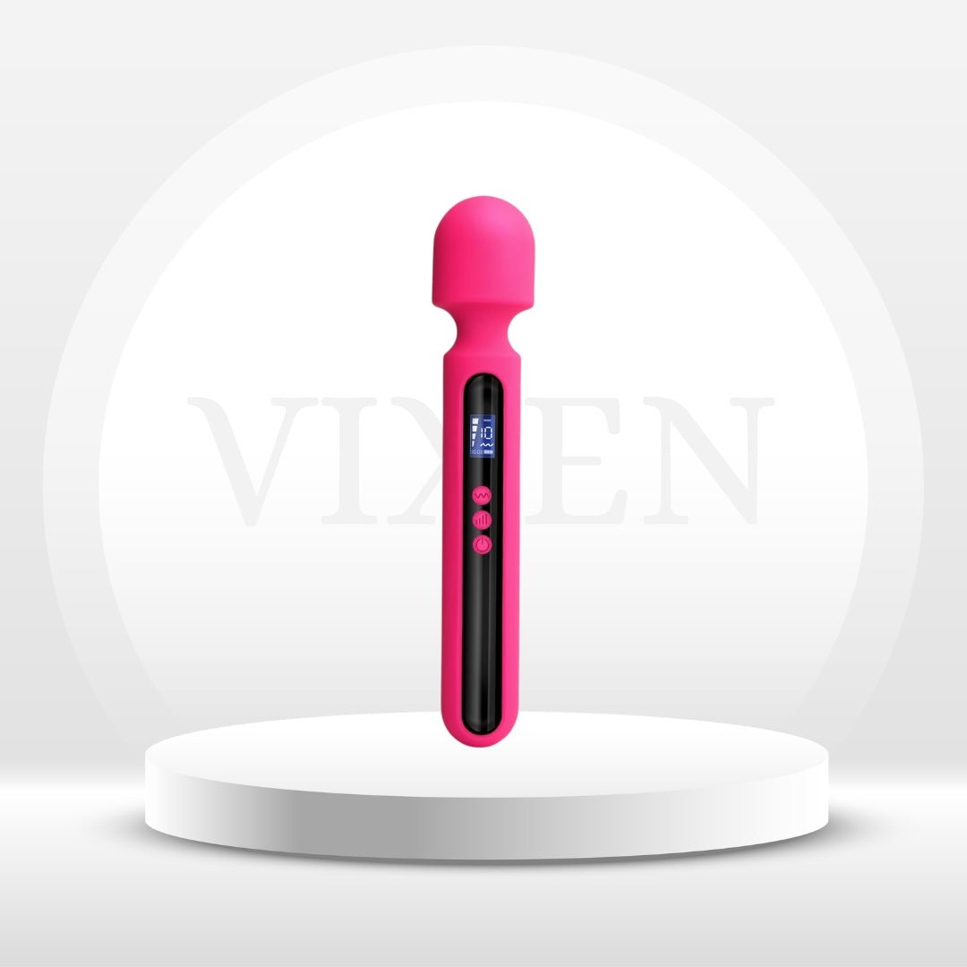 VisionVibe LCD Wand Vibrator - Vixen | Nova Network