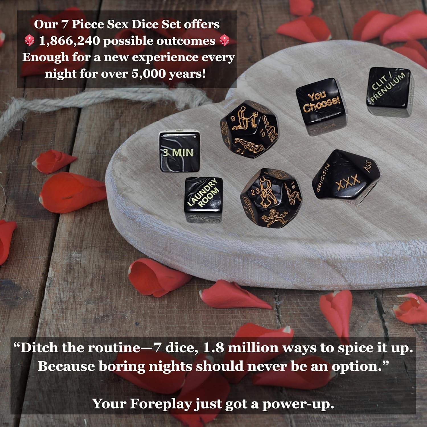 Vixen Roll & Ravish Sexy Couples Dice Game - Vixen | Nova Network