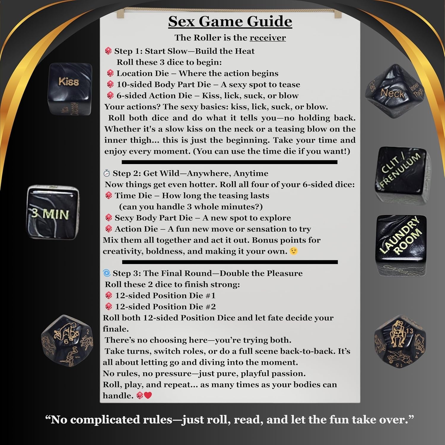 Vixen Roll & Ravish Sexy Couples Dice Game - Vixen | Nova Network