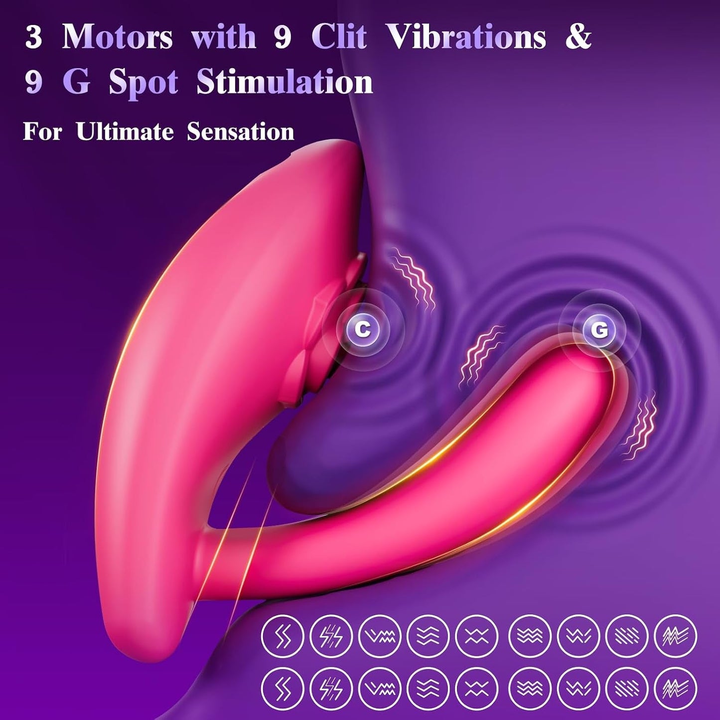 VixenBloom App & Remote Wearable Couples Panty Vibrator - Vixen | Nova Network
