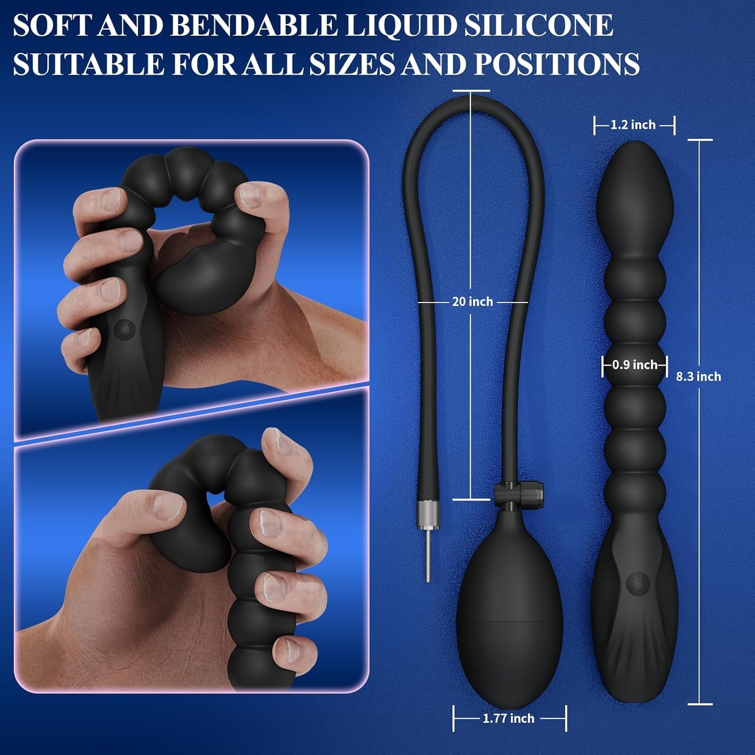 VixenBloom Inflatable Anal Beads Prostate Massager - Vixen | Nova Network