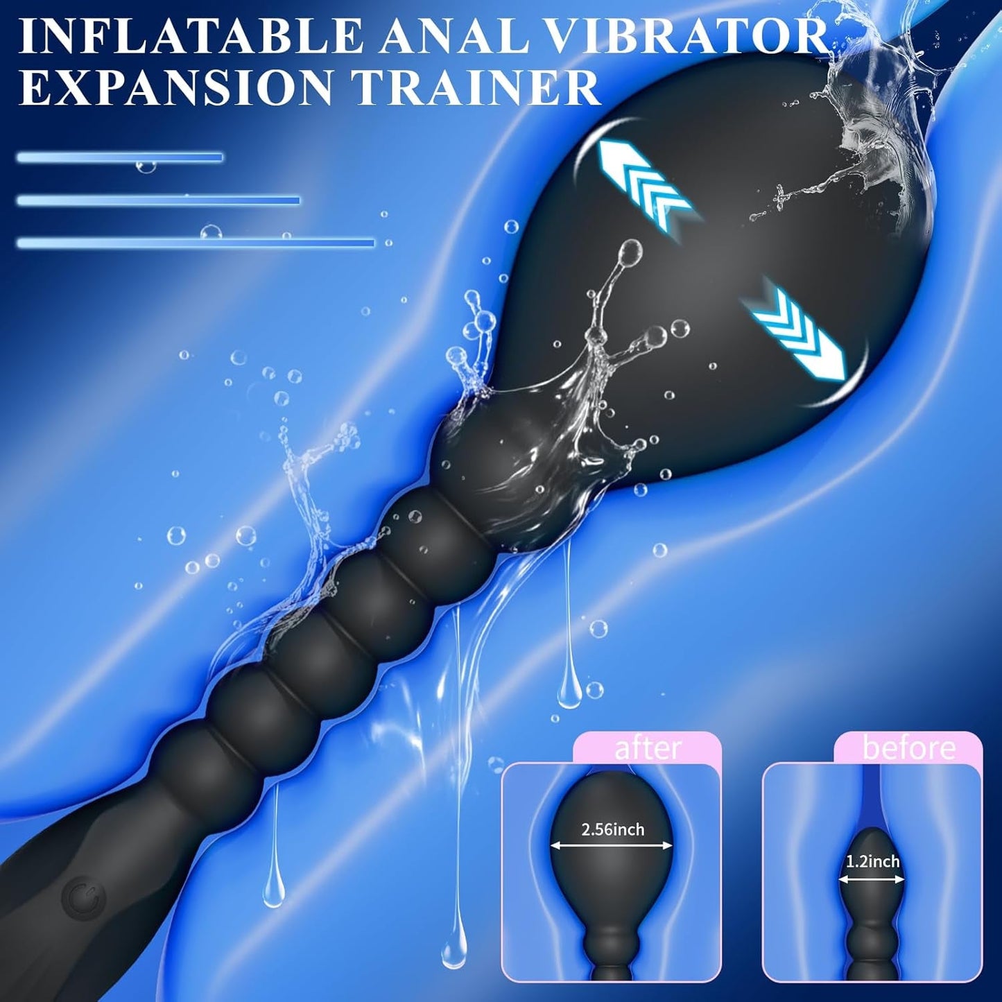 VixenBloom Inflatable Anal Beads Prostate Massager - Vixen | Nova Network