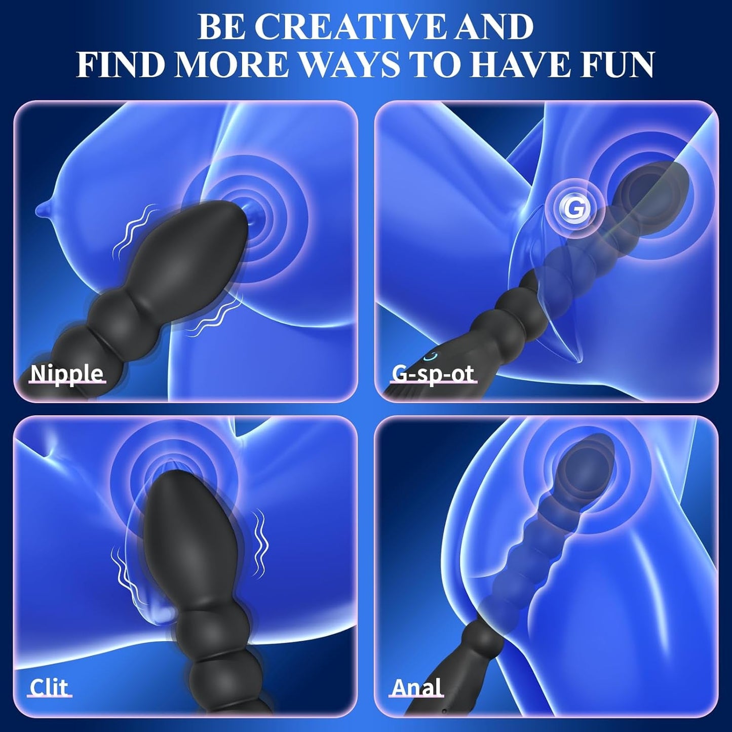 VixenBloom Inflatable Anal Beads Prostate Massager - Vixen | Nova Network