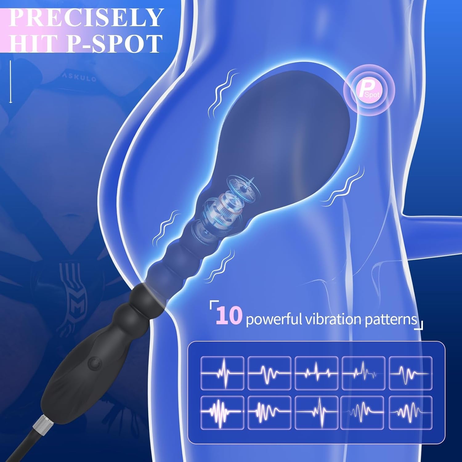 VixenBloom Inflatable Anal Beads Prostate Massager - Vixen | Nova Network