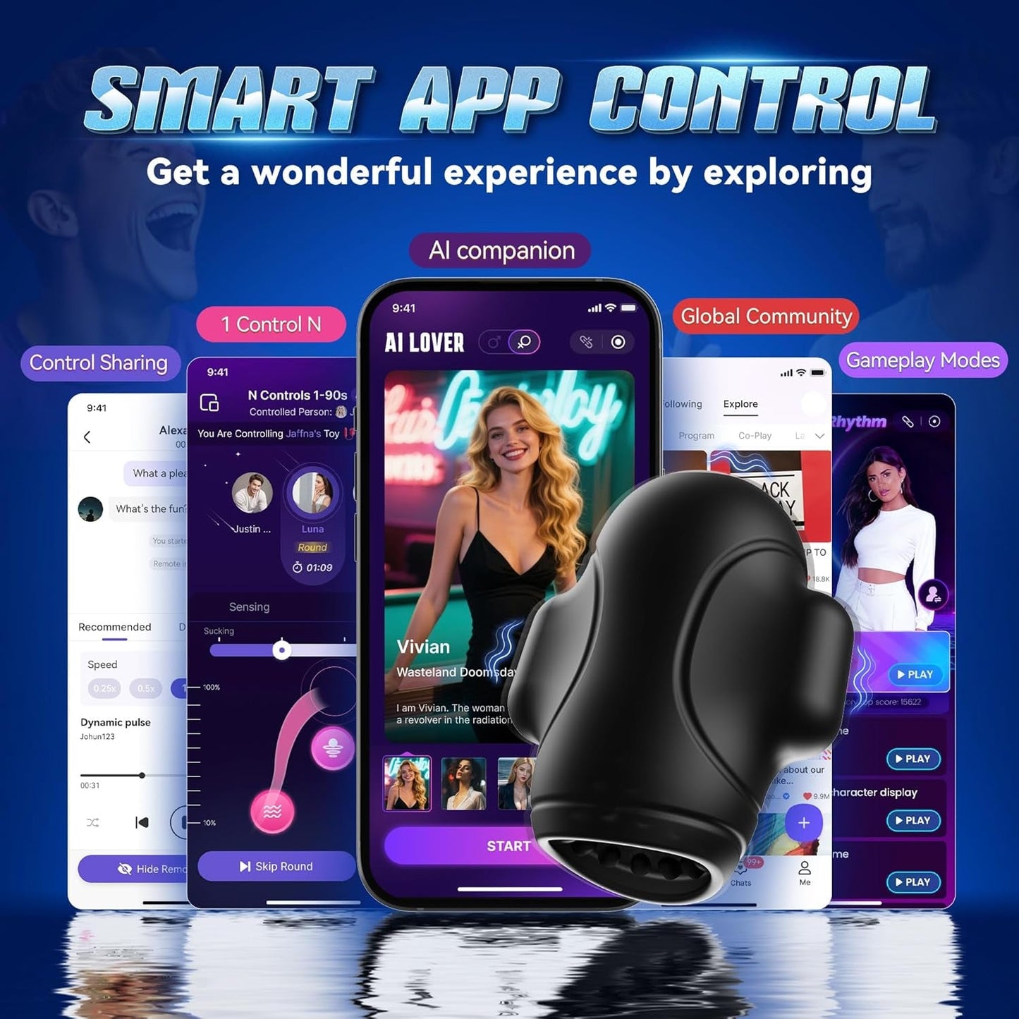 VixenCrown AI Glans Trainer Masturbator - Vixen | Nova Network
