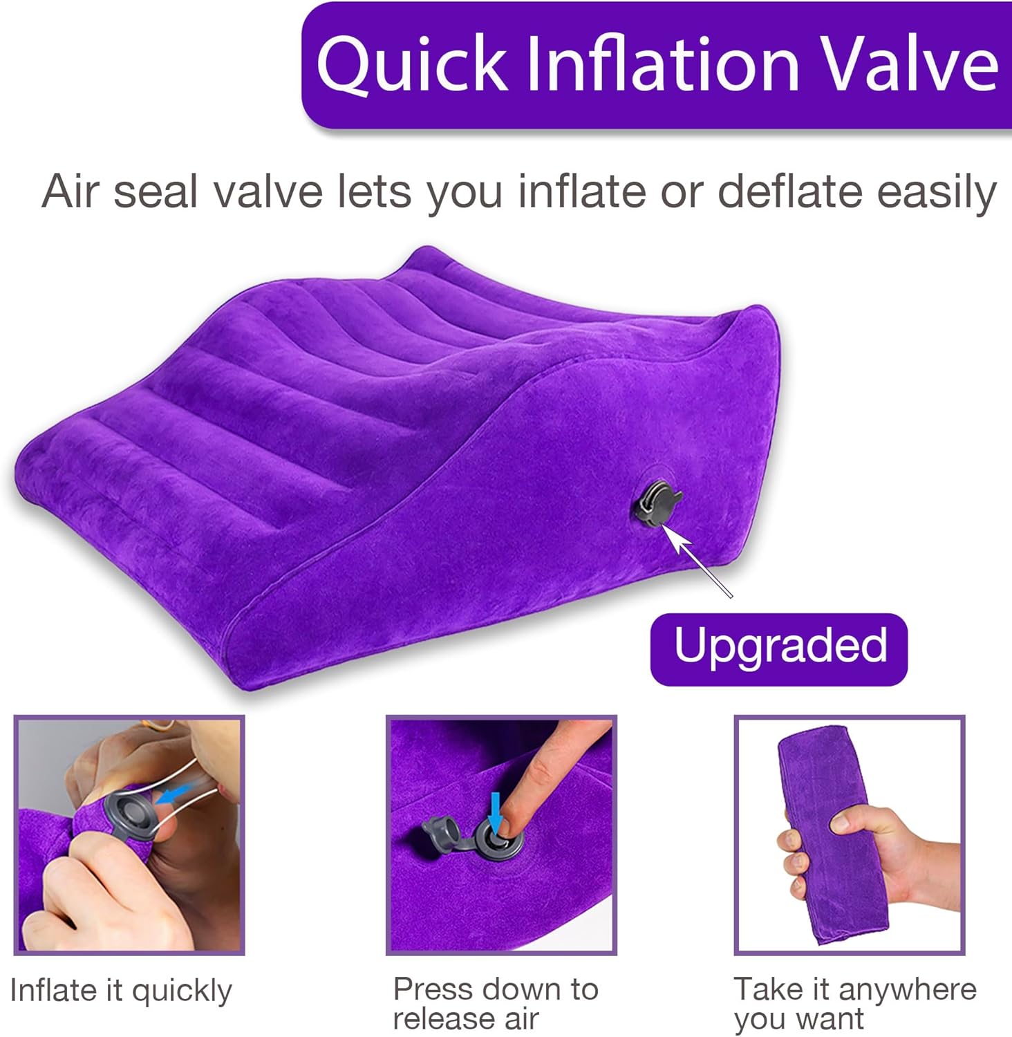 VixenCurve Inflatable Sex Pillow - Vixen | Nova Network