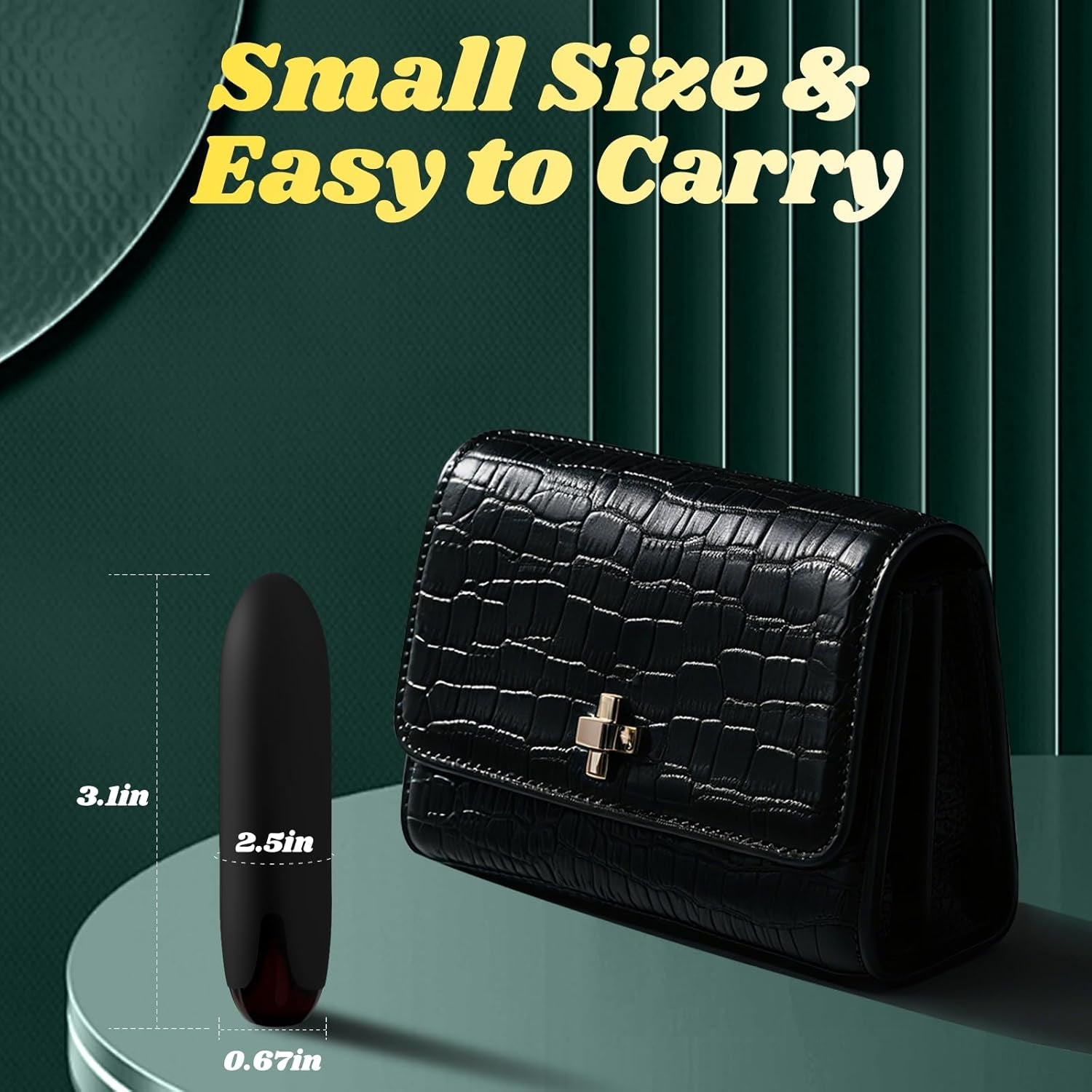 VixenGlow Mini Lipstick Bullet Vibrator - Vixen | Nova Network