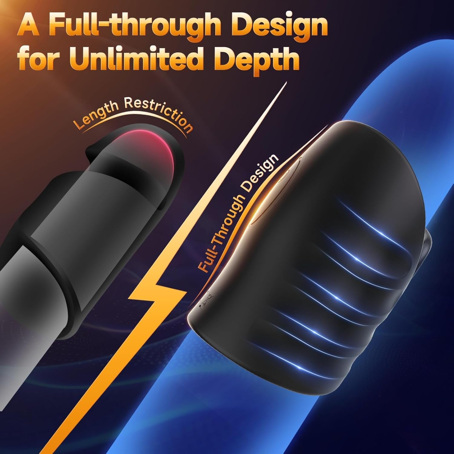 VixenGrip Flex App Adjustable Male Masturbator Stroker - Vixen | Nova Network