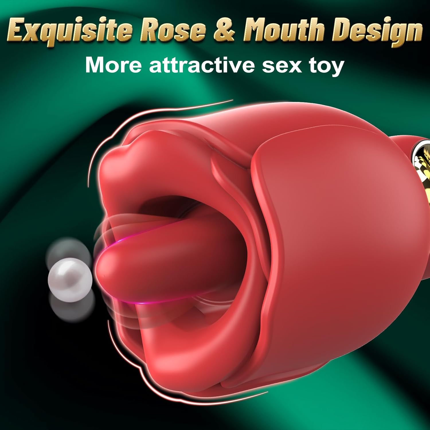 VixenLick 360° Rose Licking Vibrator - Vixen | Nova Network
