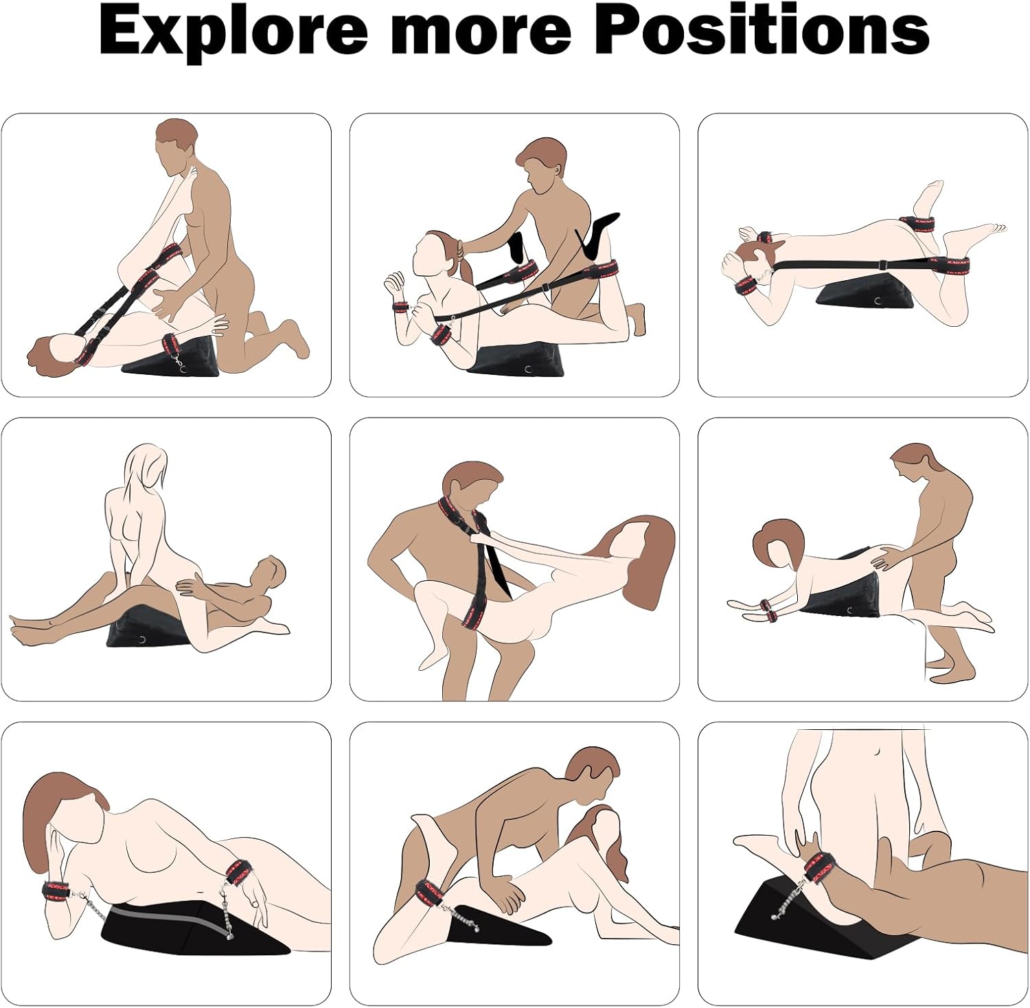 VixenMax Bondage Sex Pillow Kit - Vixen | Nova Network