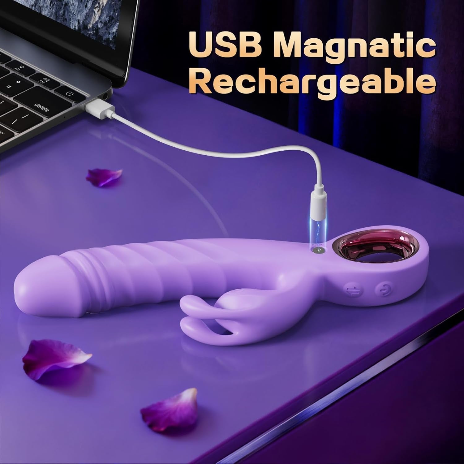 VixenPulse 3 - in - 1 Thrusting Rabbit Vibrator - Vixen | Nova Network