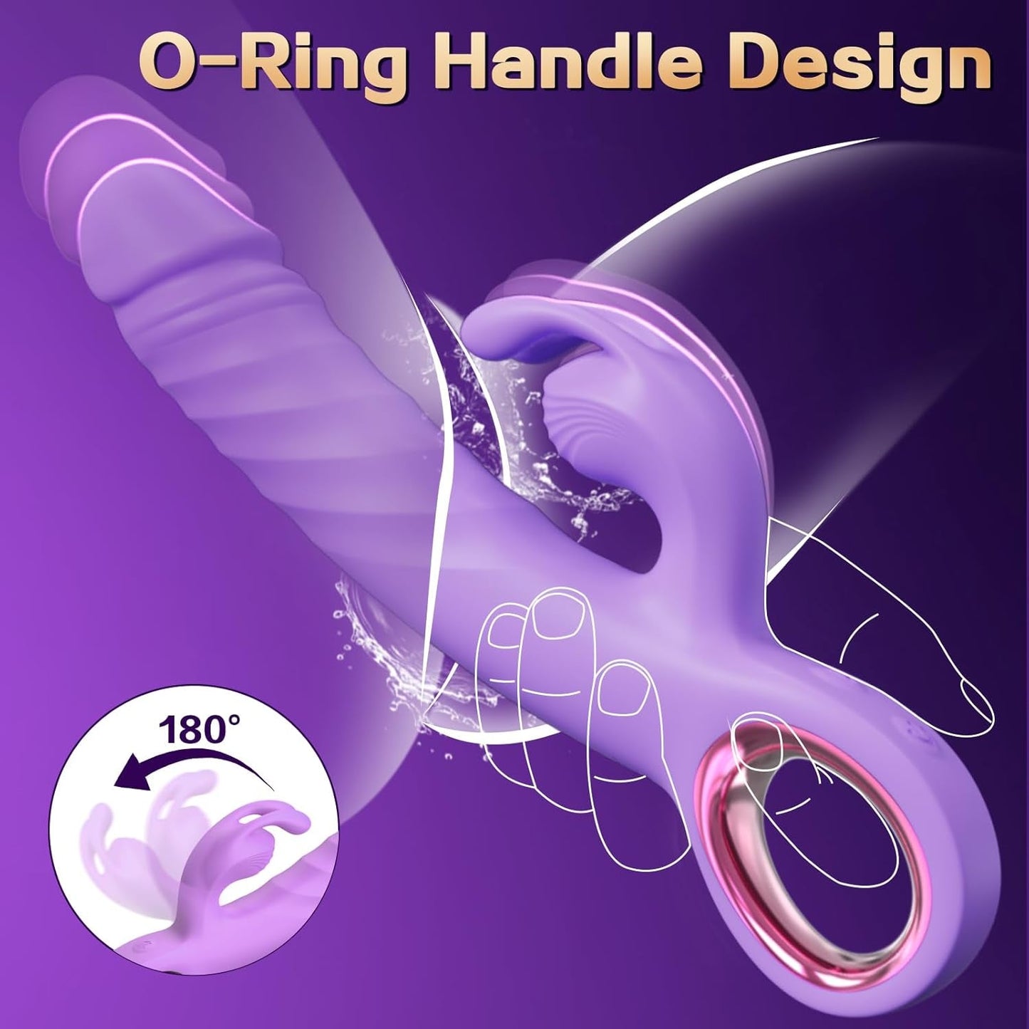 VixenPulse 3 - in - 1 Thrusting Rabbit Vibrator - Vixen | Nova Network