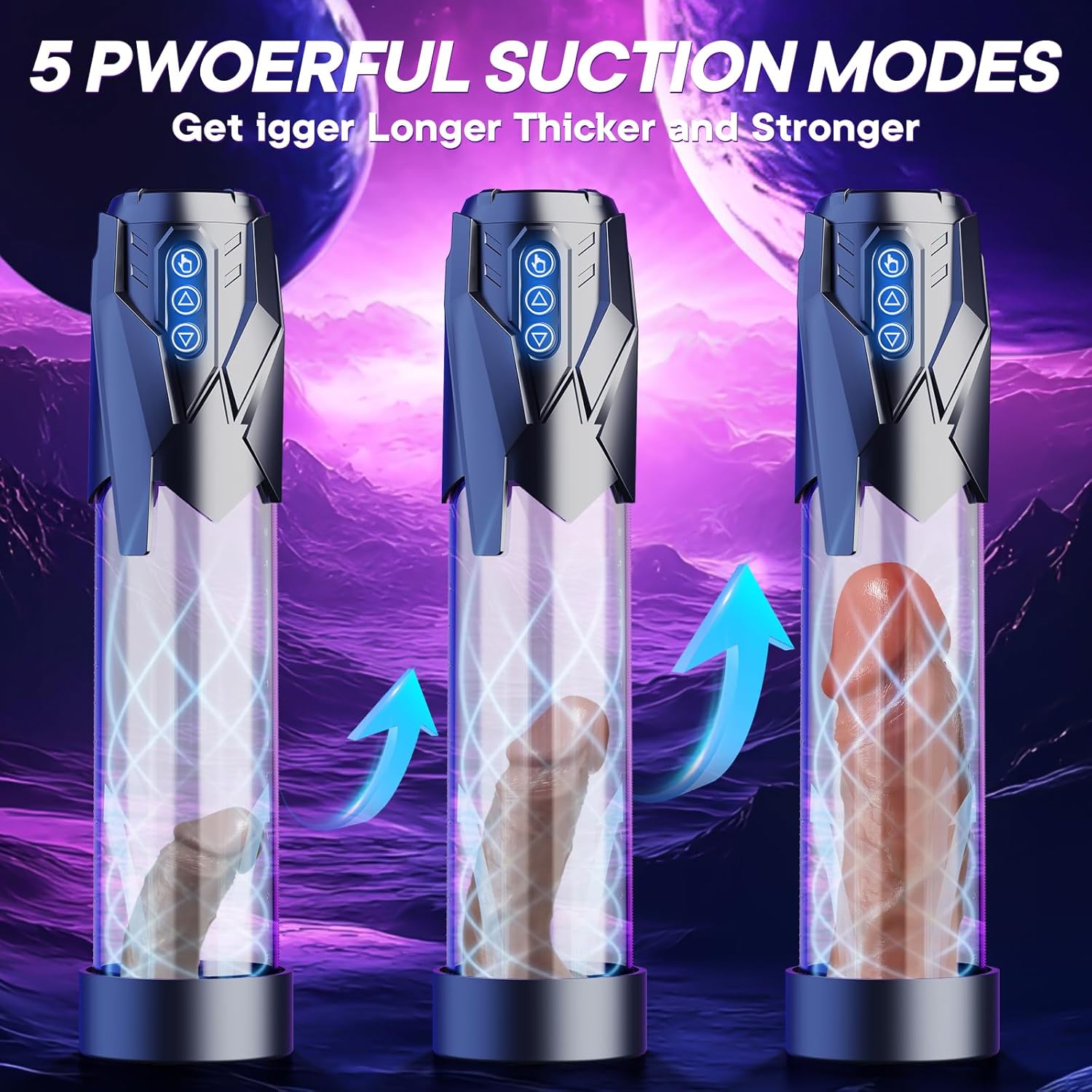 VixenThrust 5 - Mode Electric Penis Pump - Vixen | Nova Network