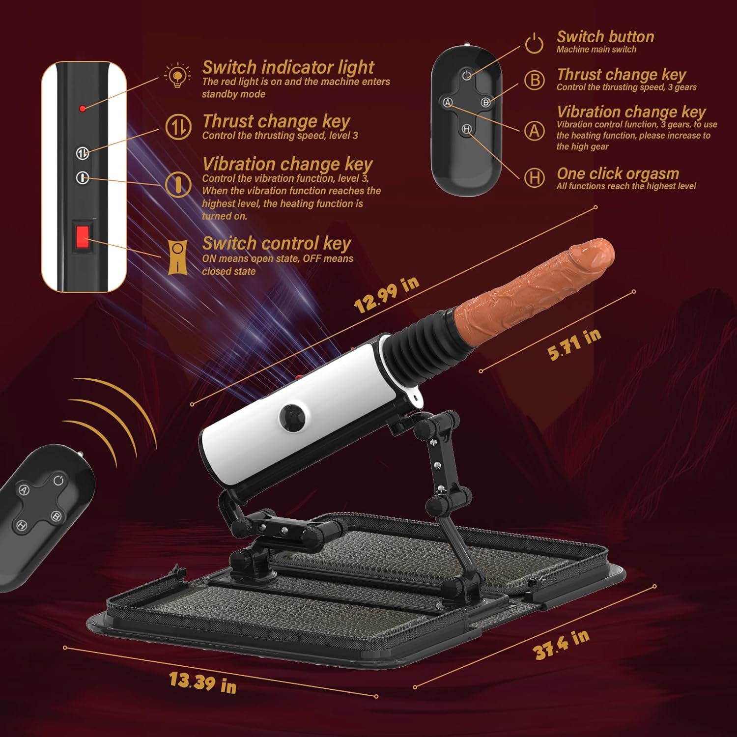 VixenVault Thrusting Handbag Sex Machine - Vixen | Nova Network