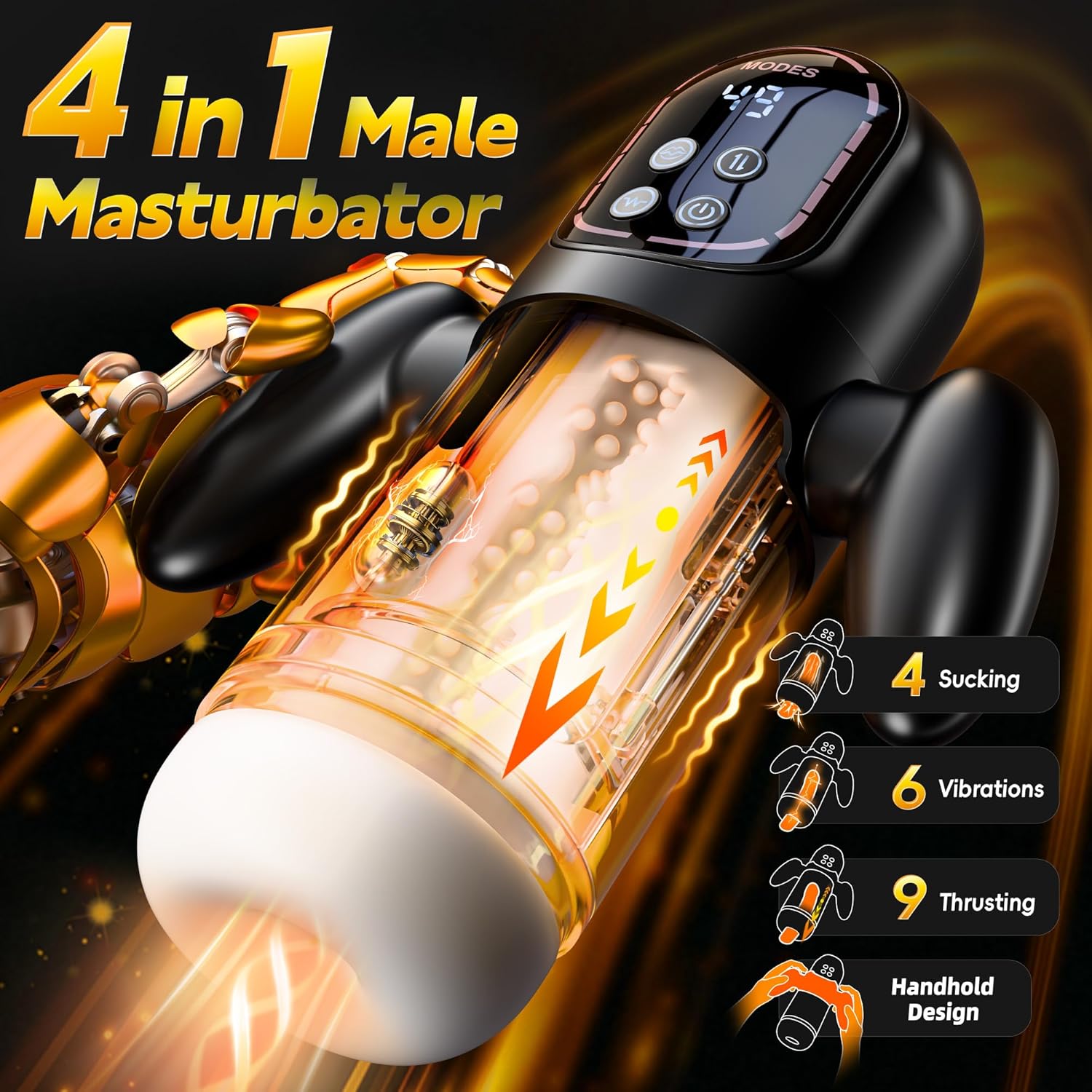 VixenVolt Grip Thrust Penis Pump Master - Vixen | Nova Network