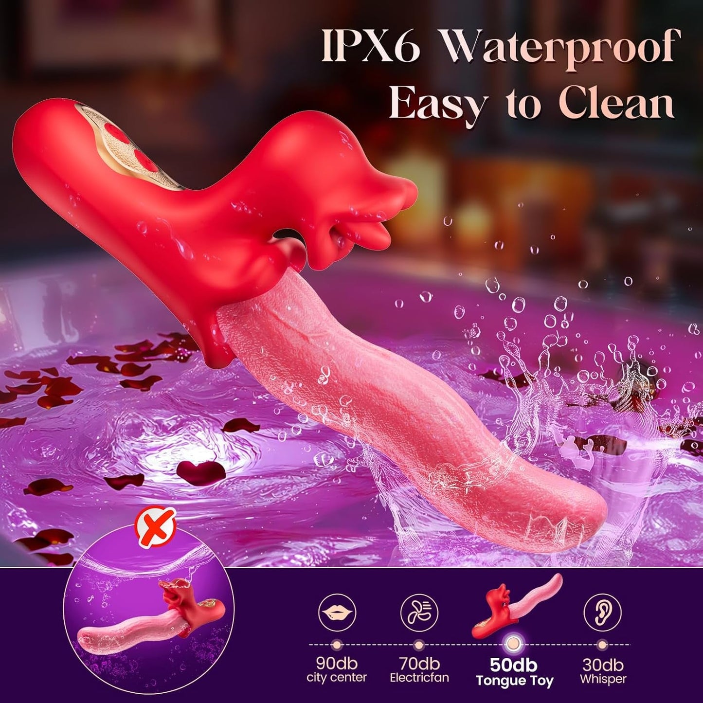 VixenWave Smart Tongue Rabbit Vibrator - Vixen | Nova Network