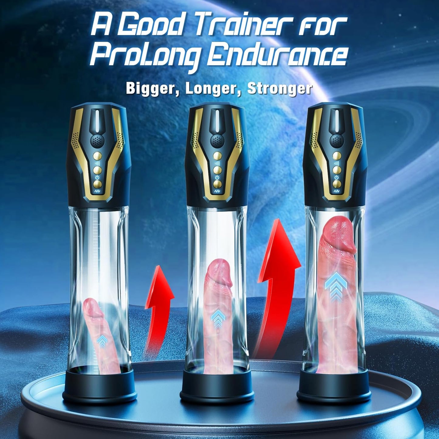 VocalPump 4X Smart Penis Pump Stroker - Vixen | Nova Network