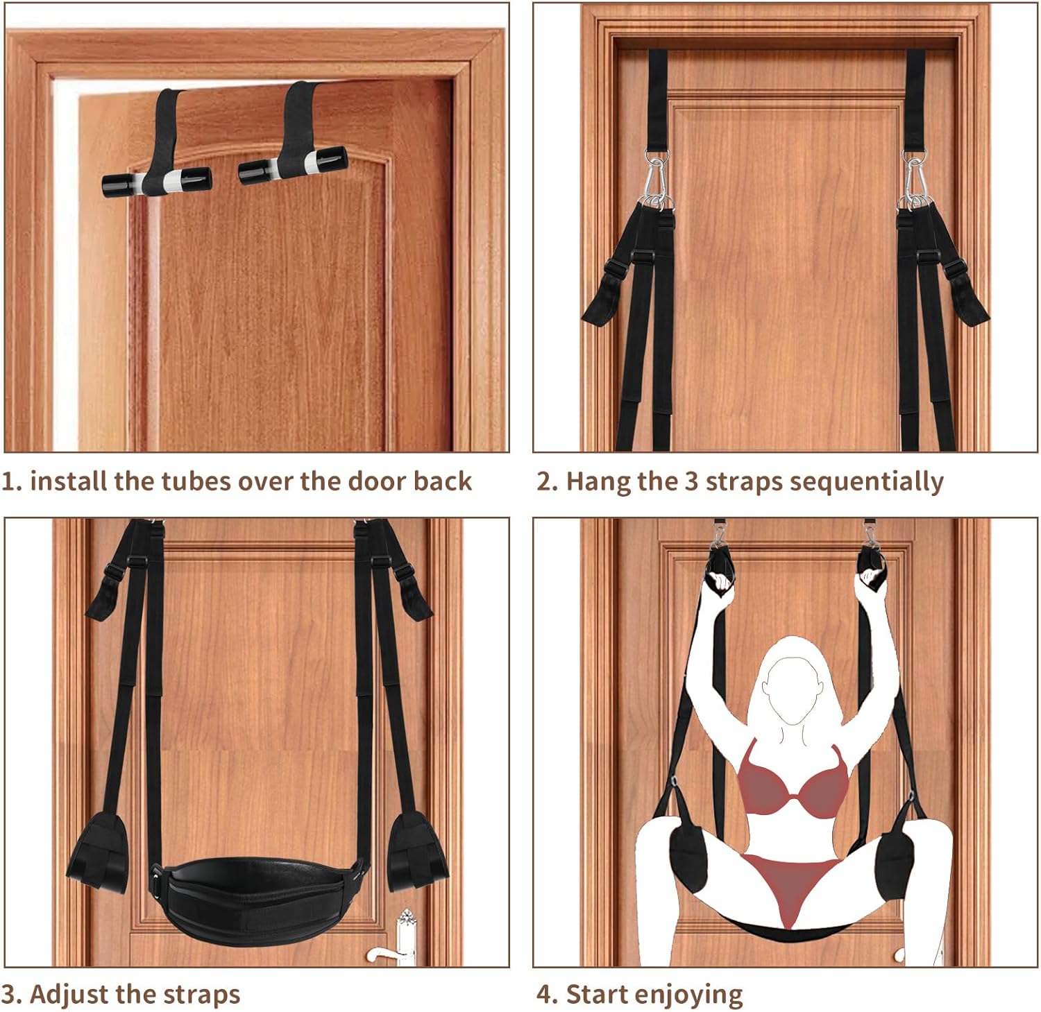 WallTamer Soft Door Sex Swing - Vixen | Nova Network