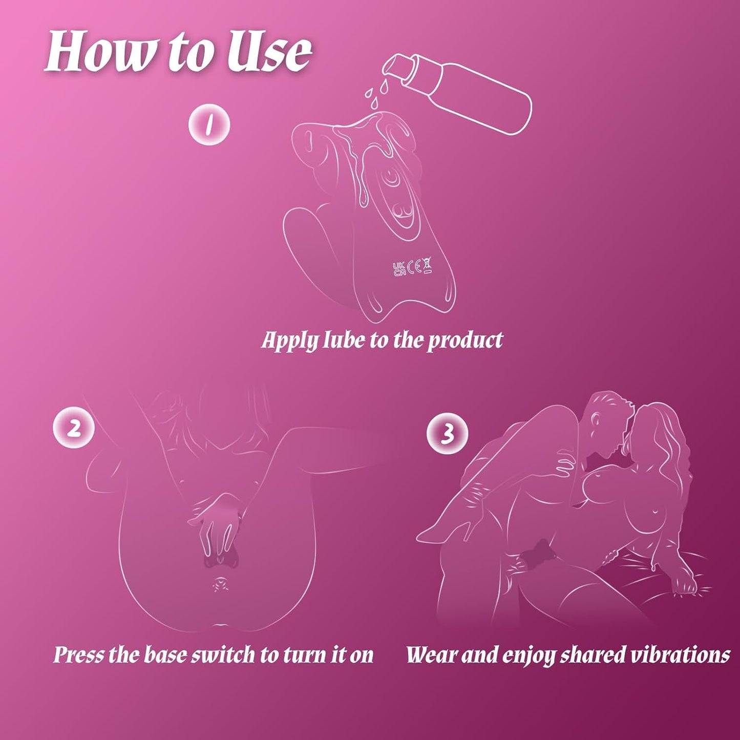 WanderLust App-Control Panty Strap-On Vibrator - Vixen | Nova Network