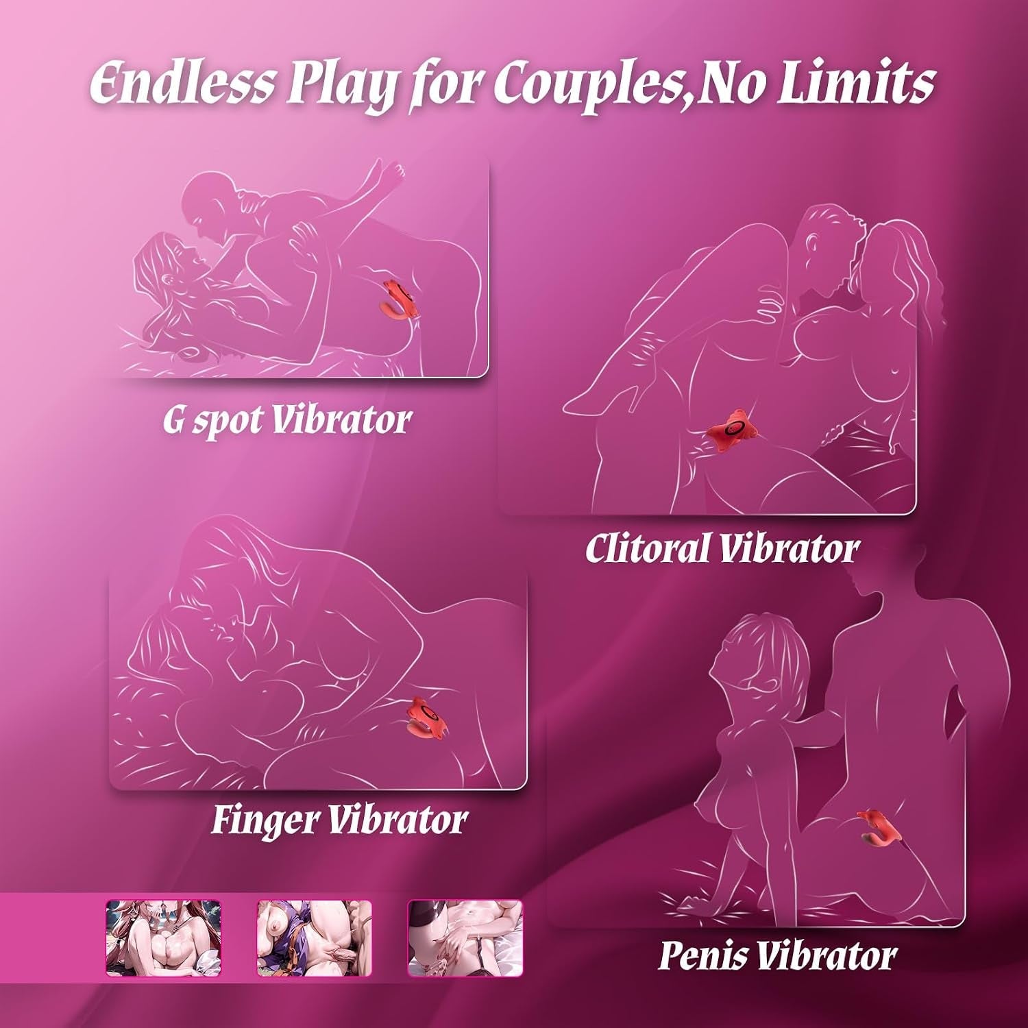 WanderLust App-Control Panty Strap-On Vibrator - Vixen | Nova Network