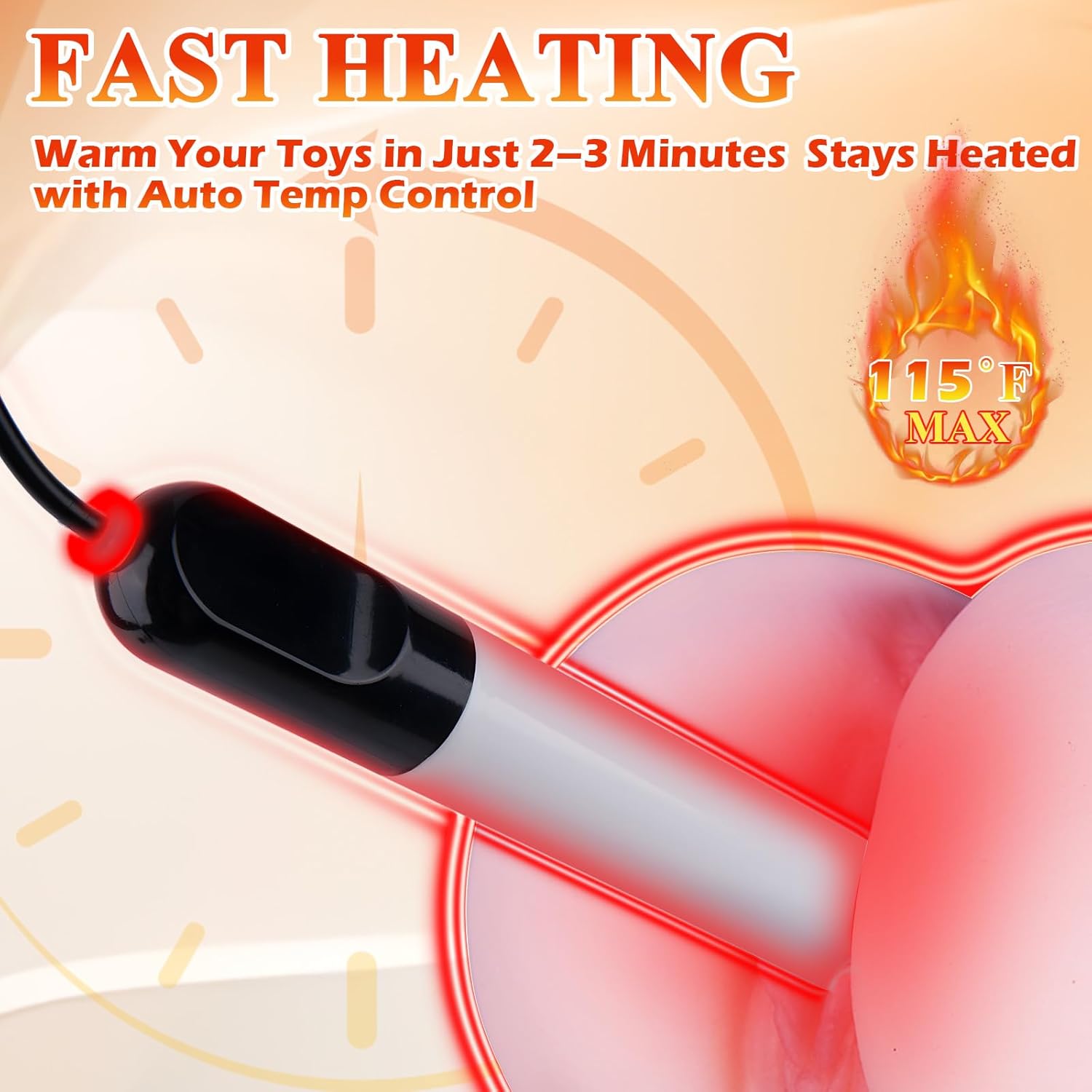 WarmRod Pro – Fast USB Heating Stick for Masturbators & Sex Dolls - Vixen | Nova Network